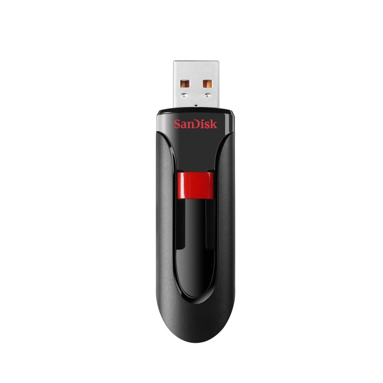SanDisk Cruzer Glide USB flash drive 256 GB USB Type-A 2.0 Black, Red