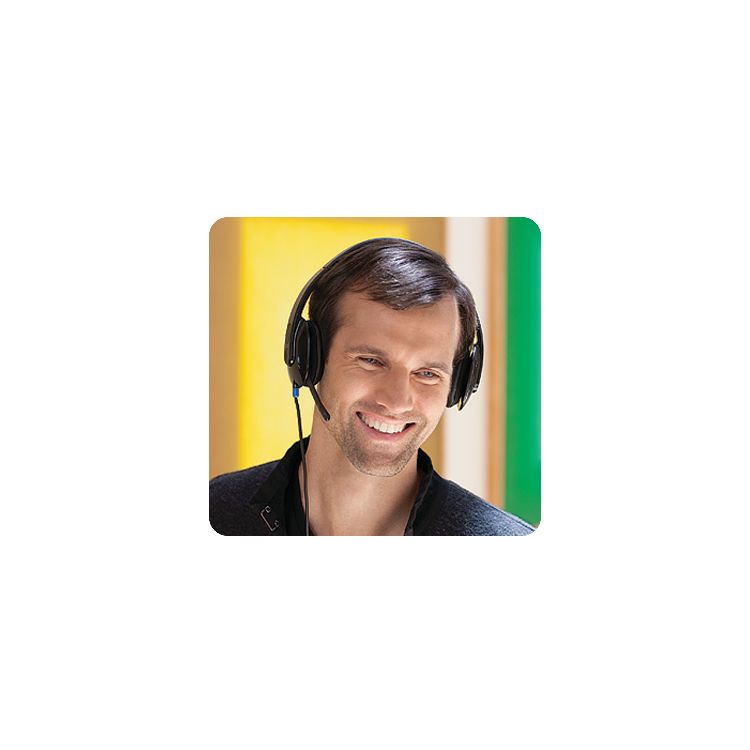 Logitech H540 Binaural Head-band Black