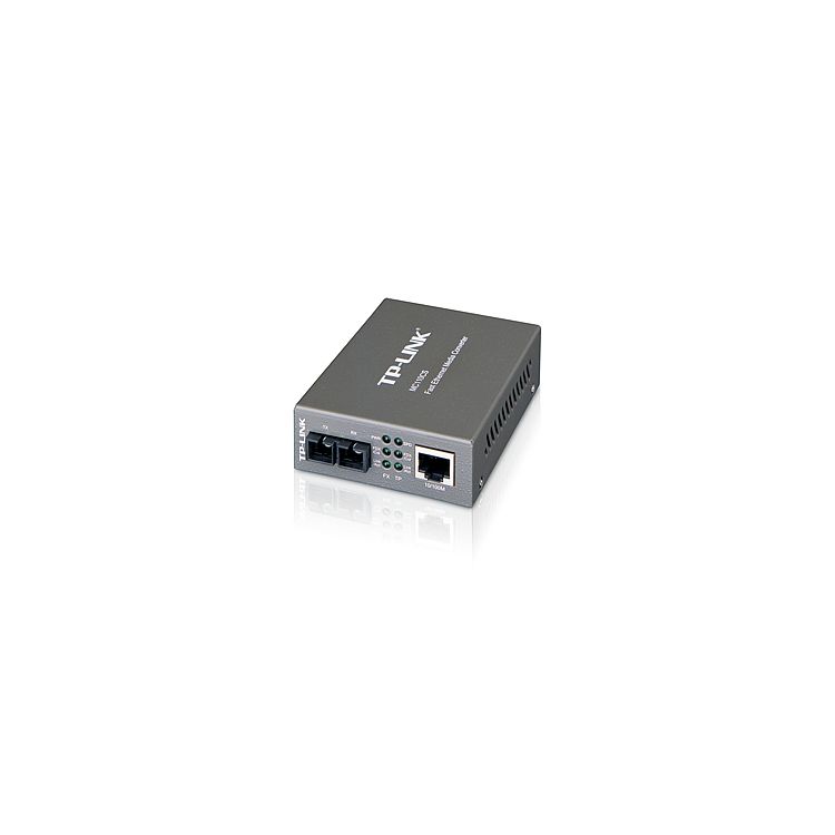 TP-Link MC110CS network media converter 100 Mbit/s 1310 nm Single-mode Black