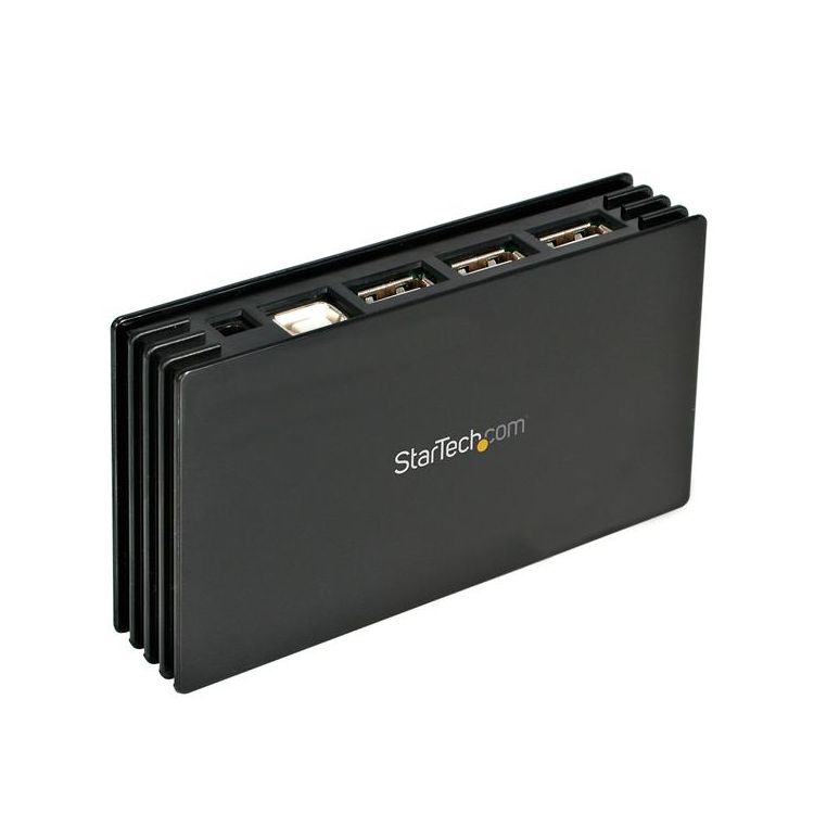 StarTech.com 7 Port Black USB 2.0 Hub