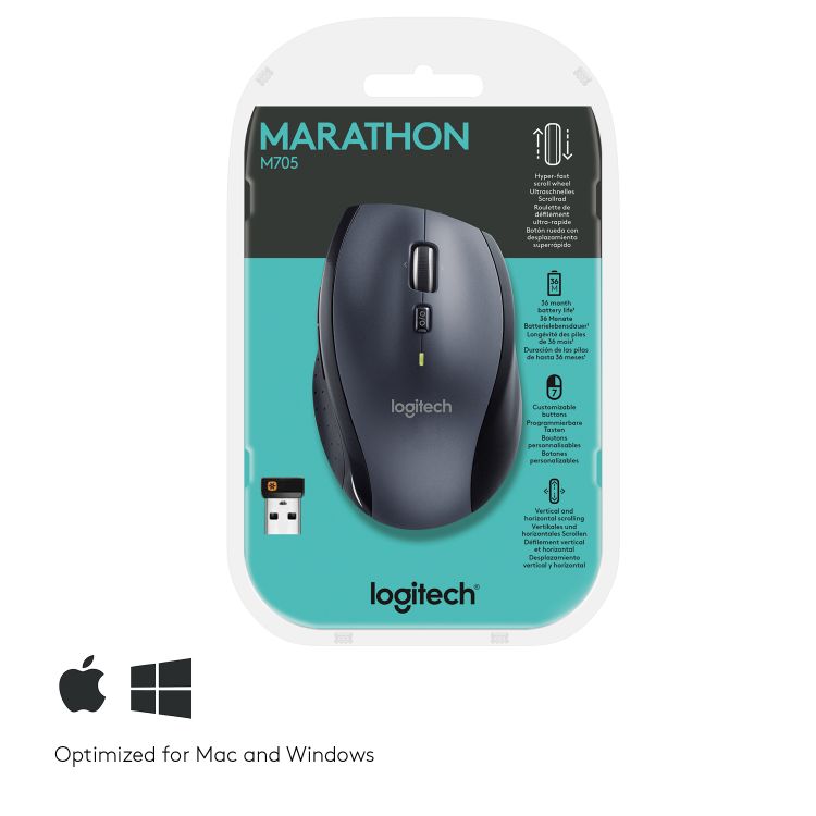 LOGITECH WIRELESS MOUSE M705