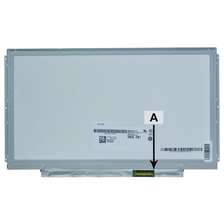 2-Power 13.3 HD 1366x768 LED Matte Screen - replaces 04W4004