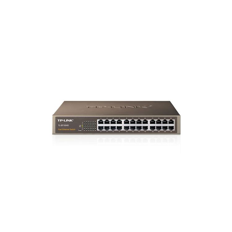 TP-Link TL-SF1024D network switch Unmanaged Fast Ethernet (10/100) Grey