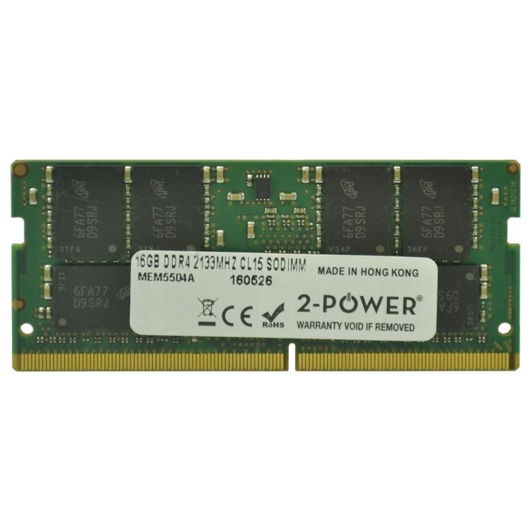 2-Power 16GB DDR4 2133MHZ CL15 SoDIMM Memory - replaces SNP47J5JC/16G
