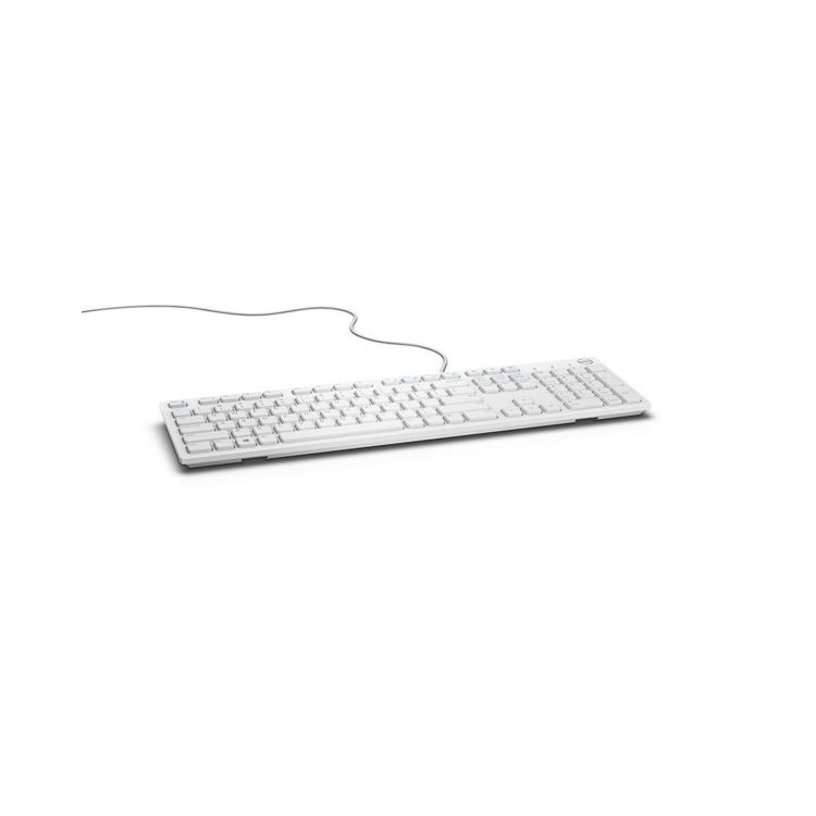 DELL KB216 keyboard USB QWERTY UK English White