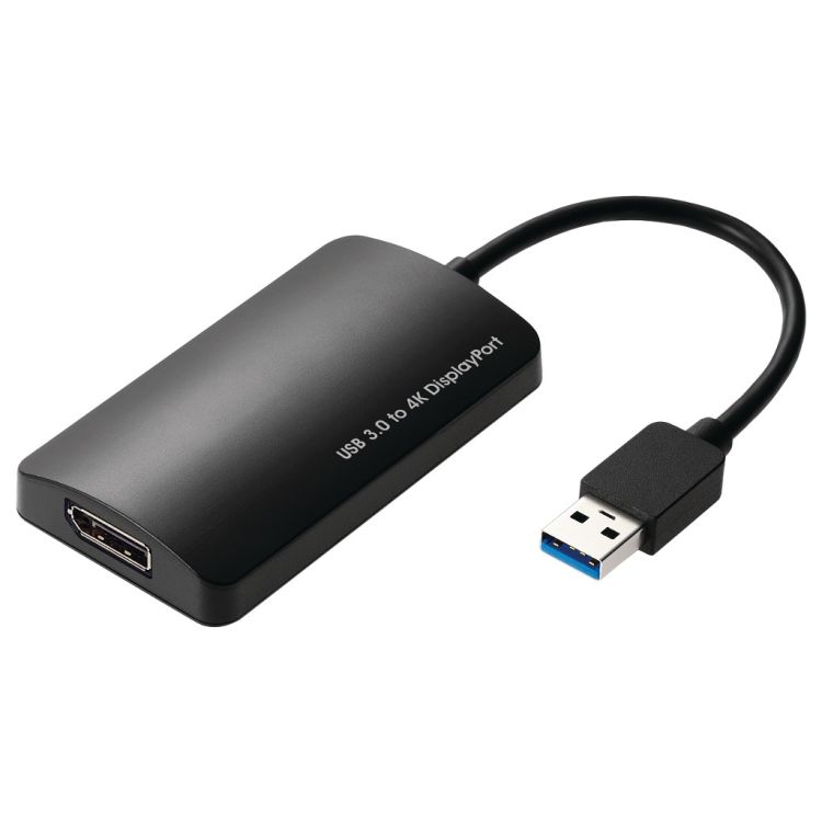 2-Power USB 3.0 to 4K DP Adapter