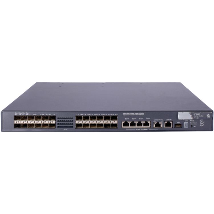 HPE 5820-24XG-SFP+ Managed L3 Gigabit Ethernet (10/100/1000) 1U Grey