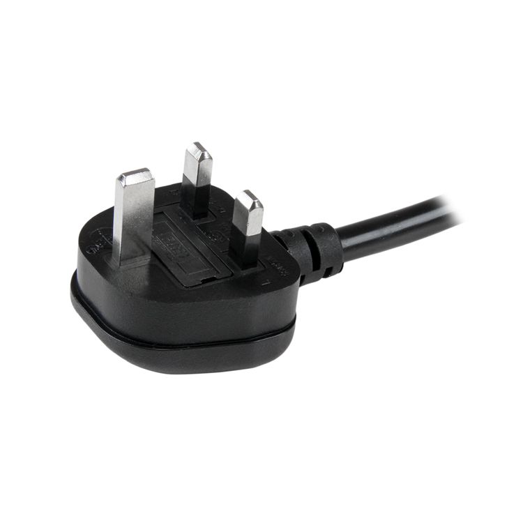 2m Computer Power Cord - BS-1363  to IEC 320 C19