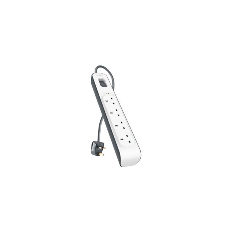 Belkin BSV400AF2M surge protector White 4 AC outlet(s) 2 m