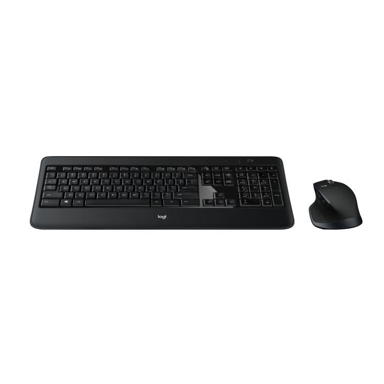 Logitech MX900 Performance and Mouse Combo keyboard Mouse included Universal USB AZERTY French Black