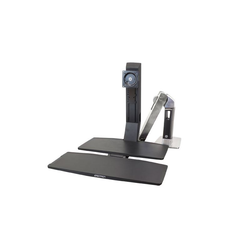Ergotron WorkFit -A, Single LD @ Worksurface+ 61 cm (24