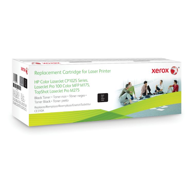 Everyday Remanufactured Everyday™ Black Remanufactured Toner by Xerox compatible with HP 126A (CE310A), Standard capacity