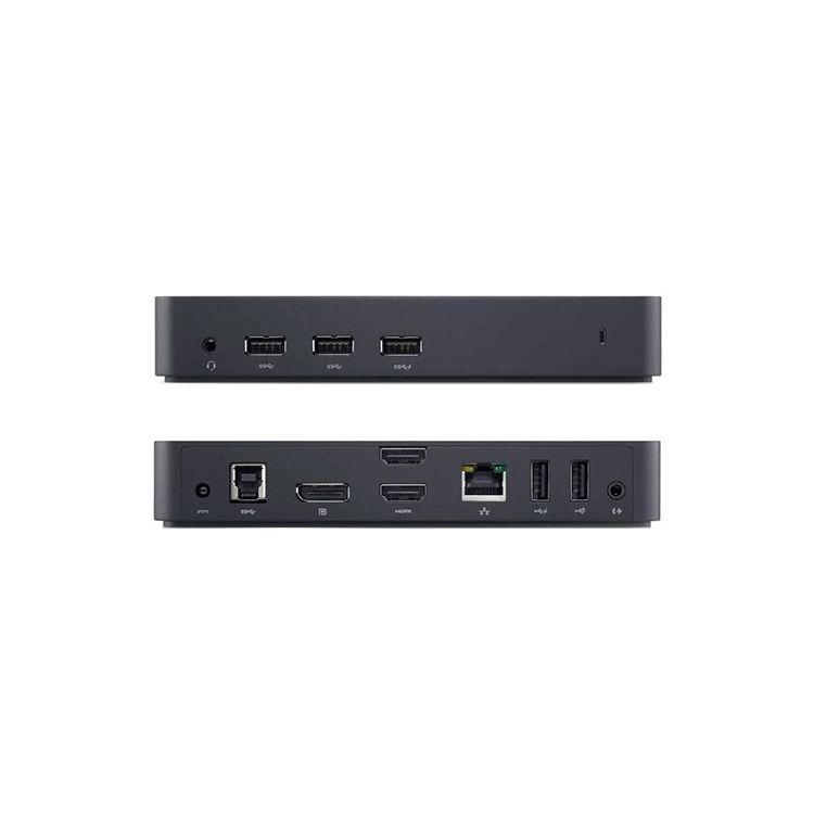DELL 452-BBOO laptop dock/port replicator Wired USB 3.2 Gen 1 (3.1 Gen 1) Type-A Black