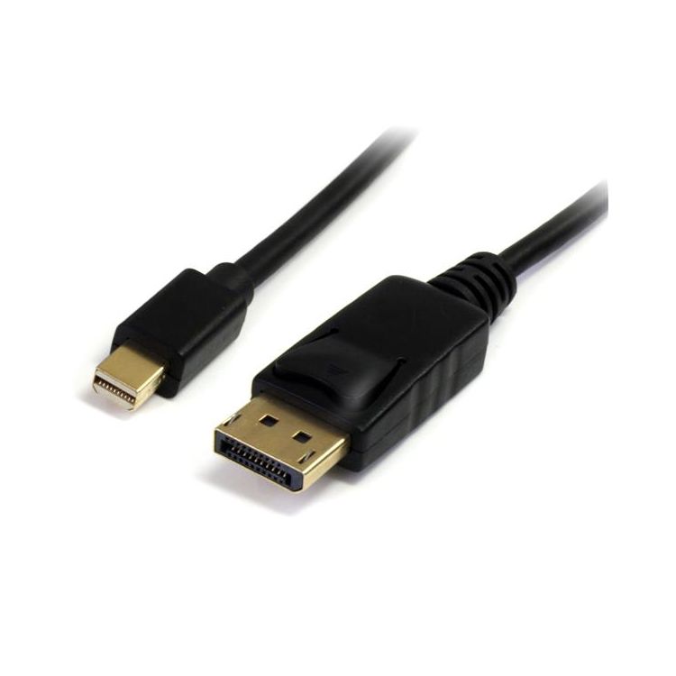 StarTech.com 1m (3ft) Mini DisplayPort to DisplayPort 1.2 Cable - 4K x 2K UHD Mini DisplayPort to DisplayPort Adapter Cable - Mini DP to DP Cable for Monitor - mDP to DP Converter Cord