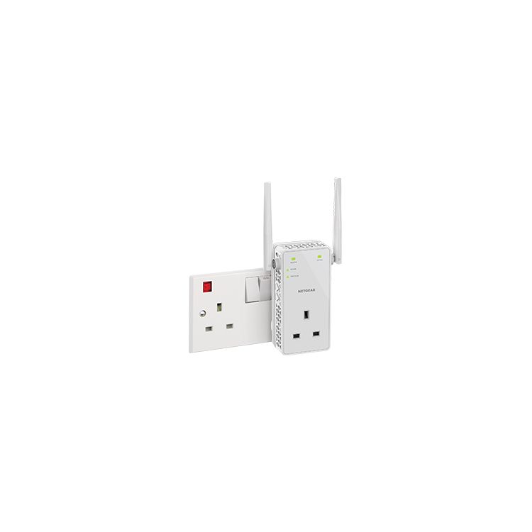 Netgear EX6130 Network transmitter 10,100 Mbit/s White