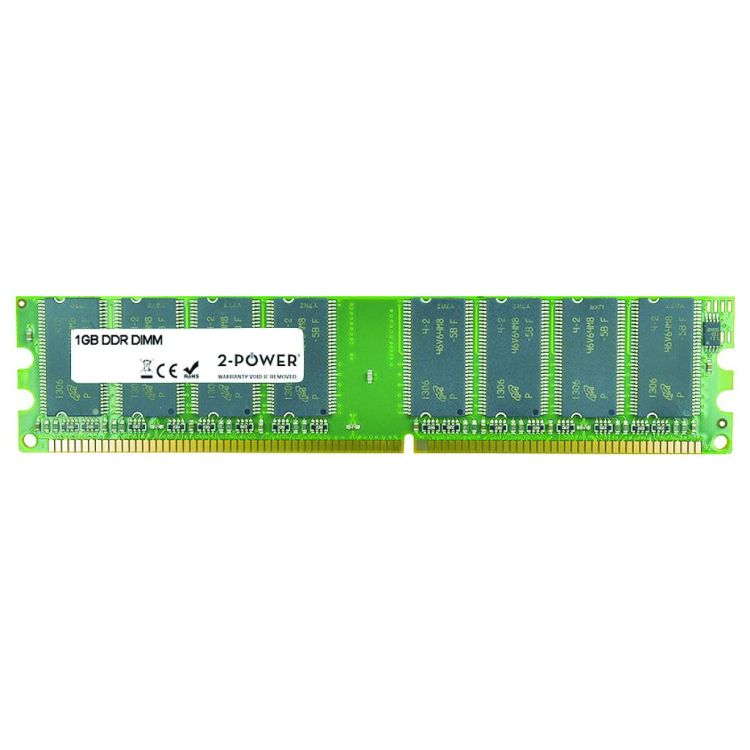 2-Power 1GB DDR 400MHz DIMM Memory - replaces PCVA-MM1GBF