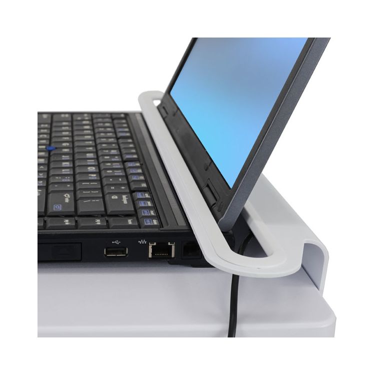 Ergotron StyleView Laptop Cart, SV10 Multimedia cart Aluminium,White Notebook