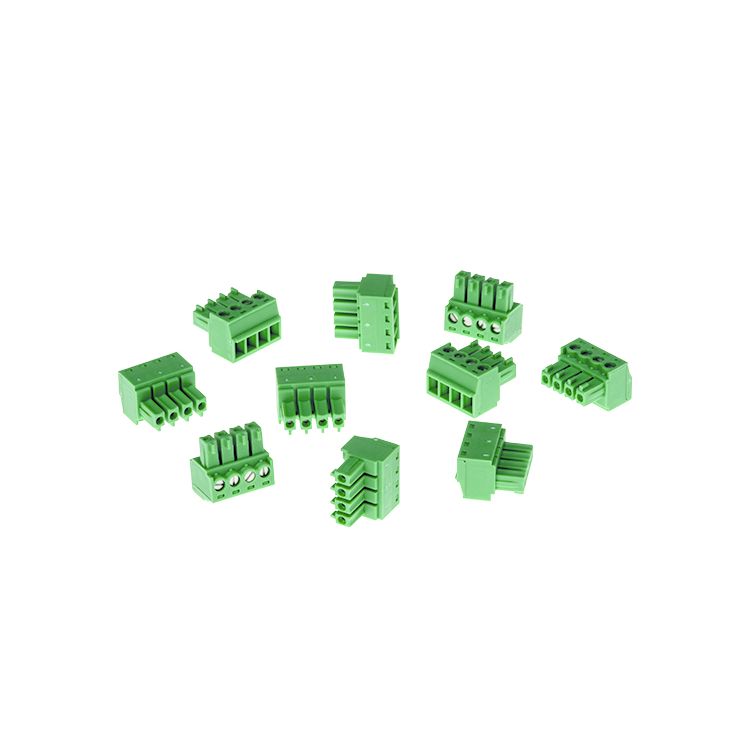 Axis 5505-251 wire connector 4-pin 3.81 Green