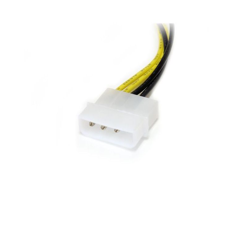 6in LP4 to 8 Pin PCI Express Video Card Power Cable Adapter