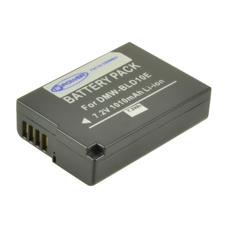 2-Power Digital Camera Battery 7.2V 950mAh