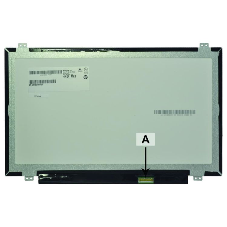 2-Power 14.0 WUXGA 1920X1080 LED Matte w/IPS Screen - replaces 00NY422