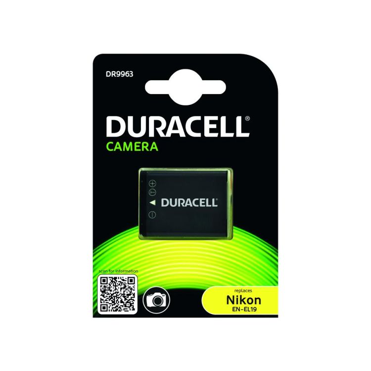 Duracell Camera Battery - replaces Nikon EN-EL19 Battery