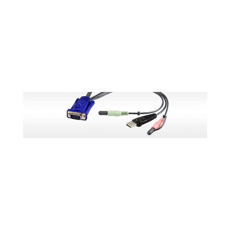 USB Virtual Media KVM Adapter Cable with Audio (CPU Module)