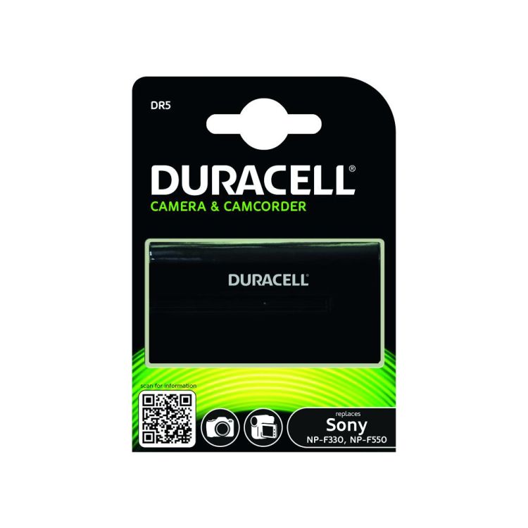 Duracell Camcorder Battery - replaces Sony NP-F330/NP-F550 Battery
