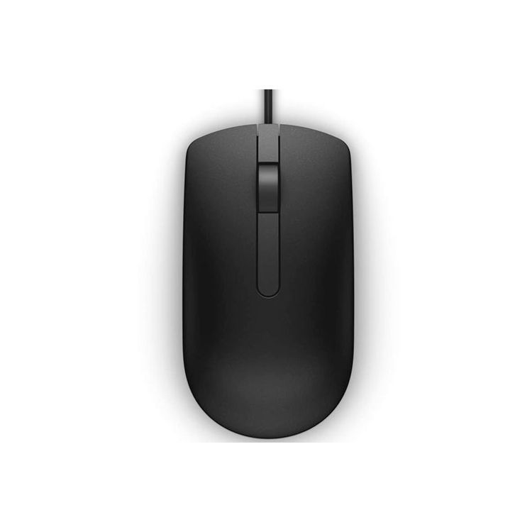 DELL MS116 mice USB Optical 1000 DPI Ambidextrous Black