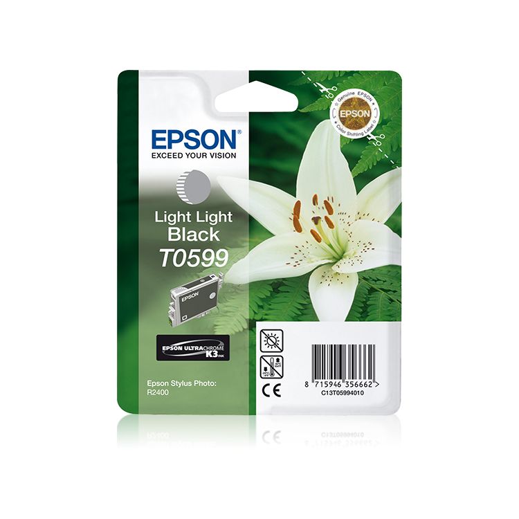 Epson Lily Singlepack Light Light Black T0599 UltraChrome K3