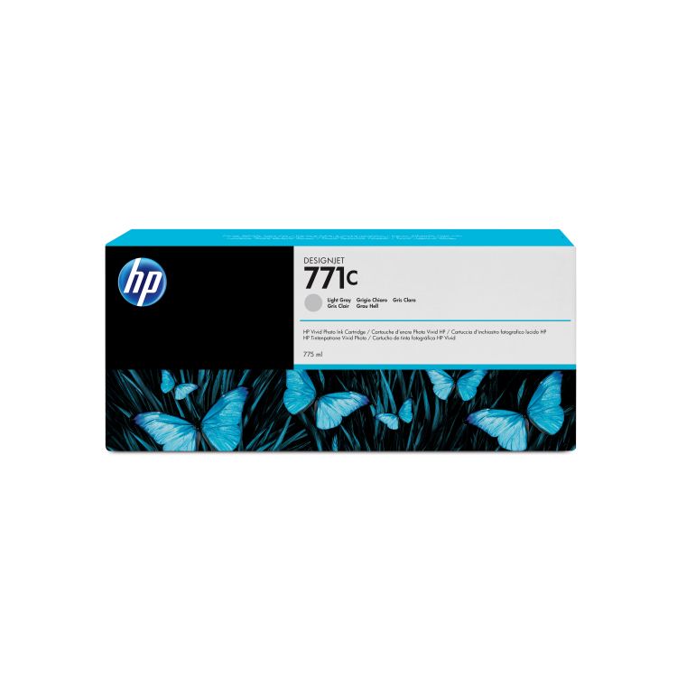 HP 771C 775-ml Light Gray DesignJet Ink Cartridge