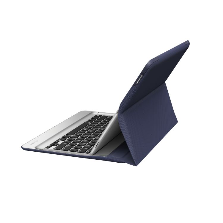 Logitech CREATE mobile device keyboard Blue,Grey QWERTY Pan Nordic Smart Connector