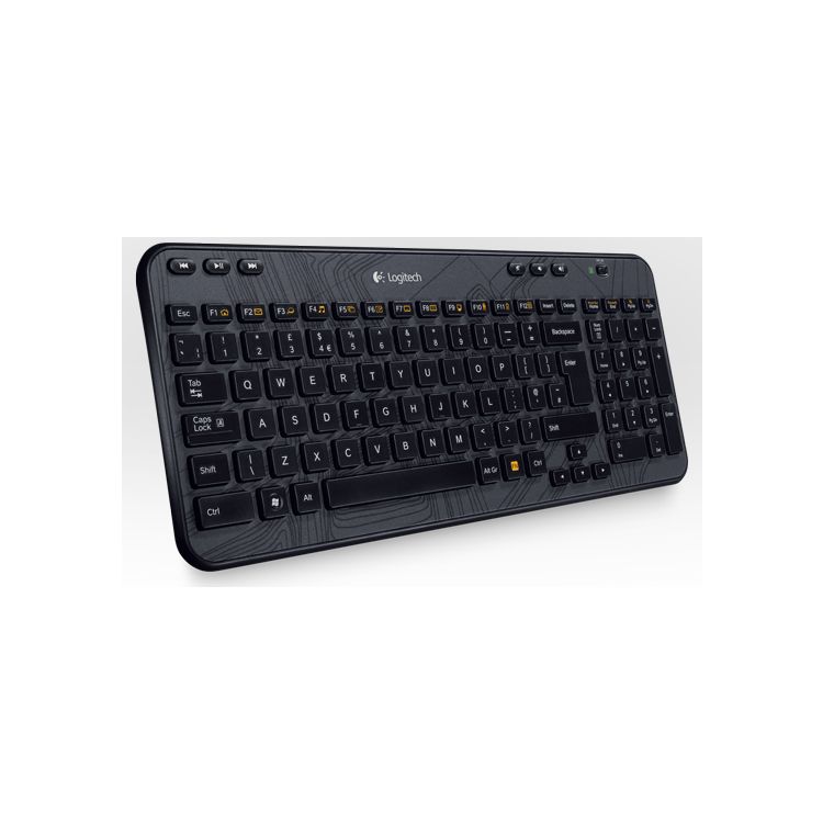Logitech Wireless Keyboard K360 RF Wireless Russian Black