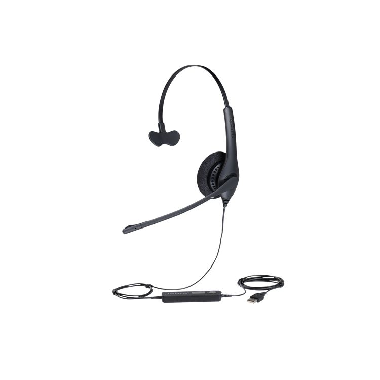 Jabra BIZ 1500 Mono USB Monaural Head-band Black