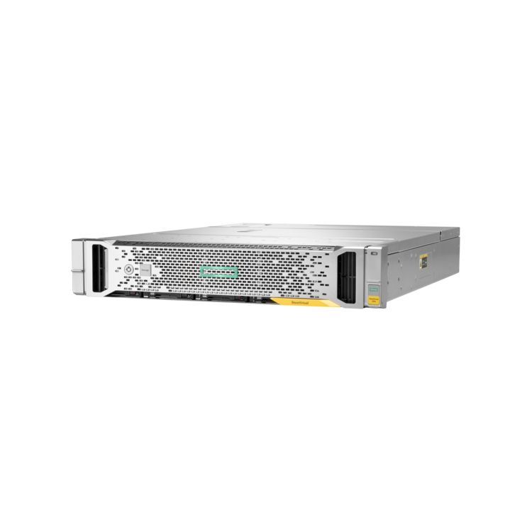 Hewlett Packard Enterprise StoreVirtual 3200 4-port 1GbE iSCSI SFF Storage disk array Rack (2U)