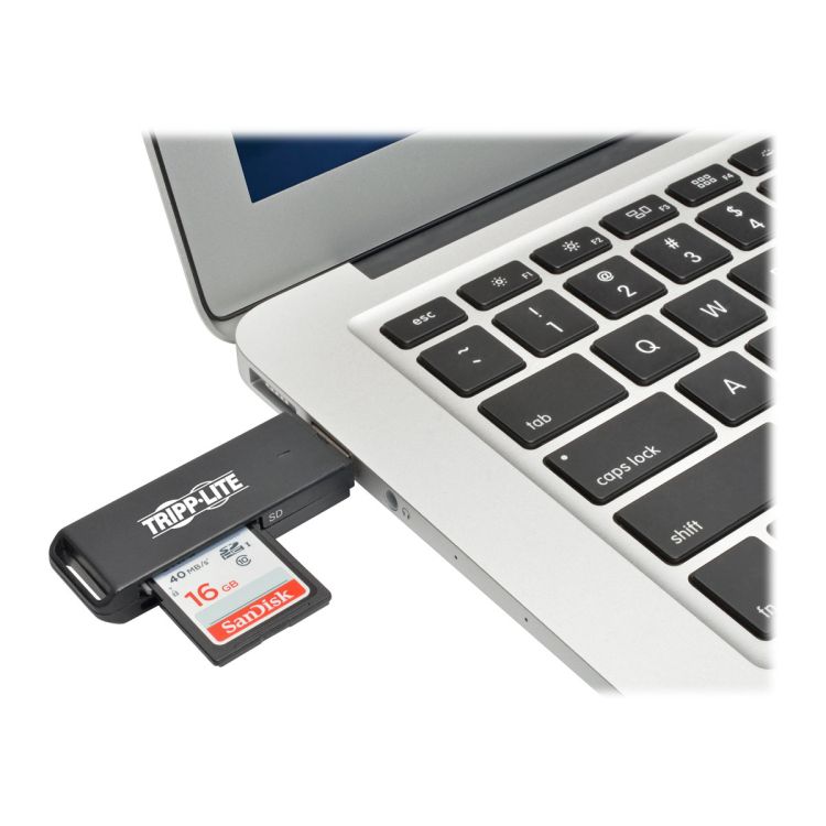 Tripp Lite USB 3.0 SuperSpeed SD/Micro SD Memory Card Media Reader