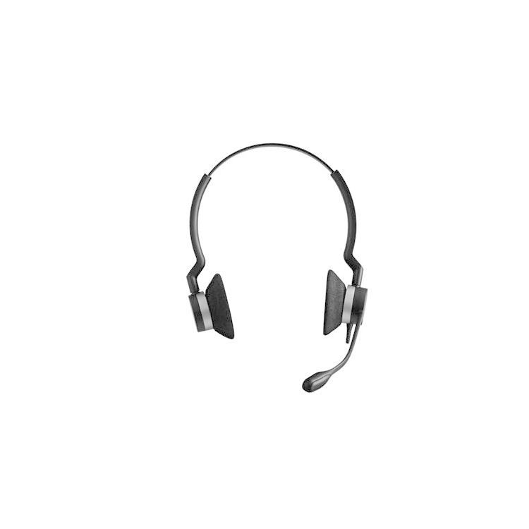 Jabra BIZ 2300 QD Duo Binaural Head-band Black