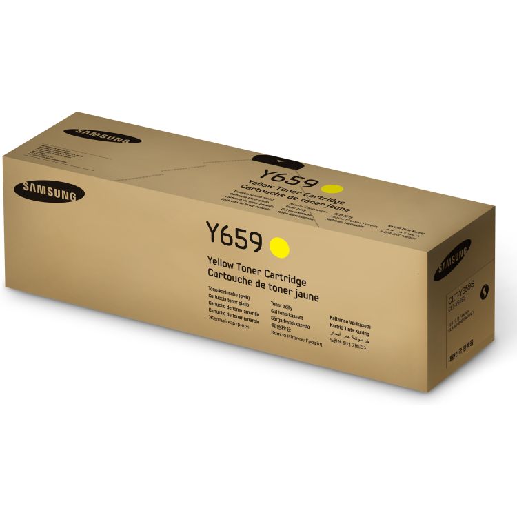 Samsung CLT-Y659S Yellow Original Toner Cartridge
