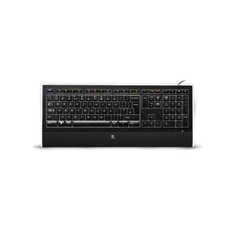 Logitech K740 USB QWERTY Pan Nordic Black