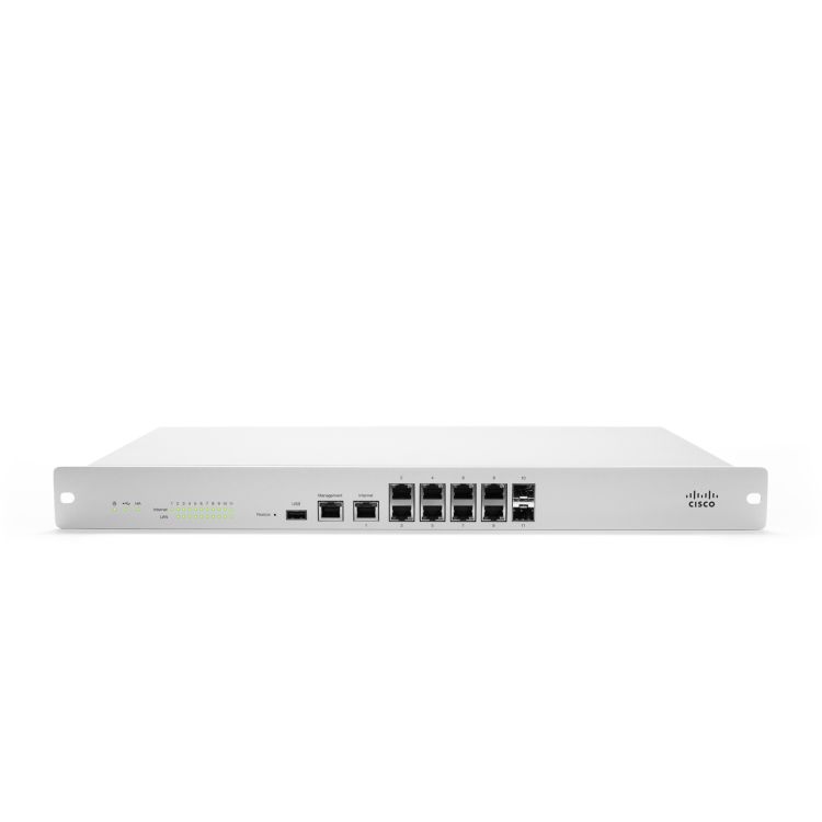 Cisco Meraki MX100 Cloud Managed Security Appliance