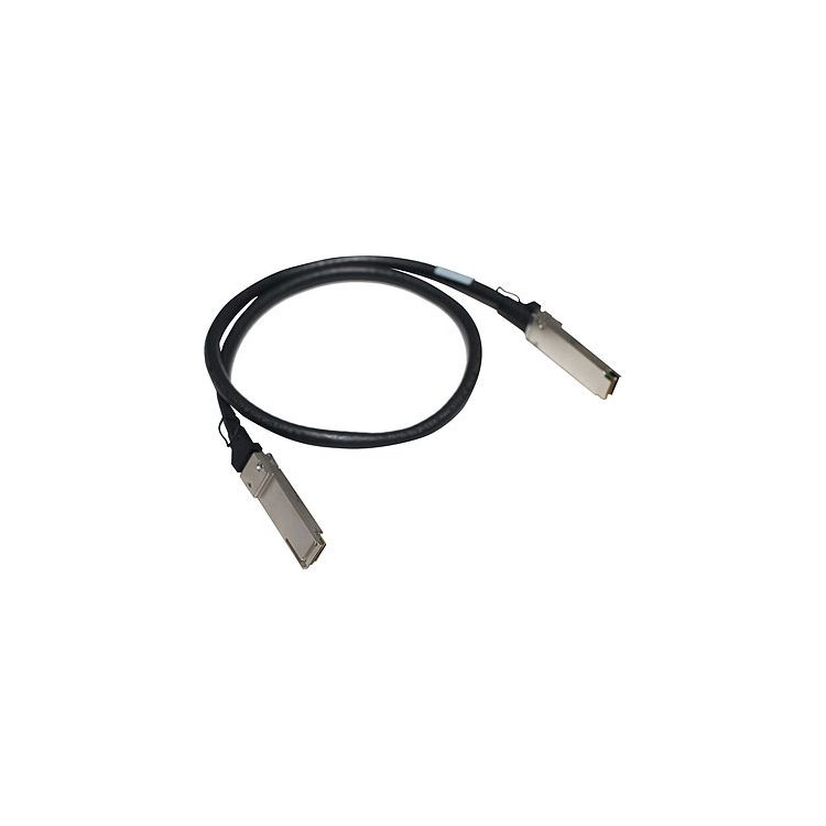 HPE X240 40G QSFP+/QSFP+ 1m InfiniBand/fibre optic cable SFP+ Black