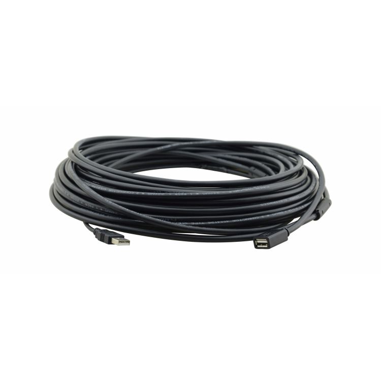 Kramer Electronics CA-UAM/UAF-15 USB cable USB 2.0 4.6 m USB A Black
