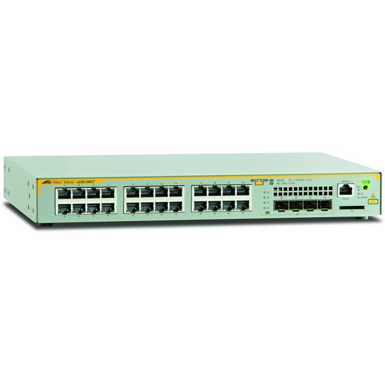 Allied Telesis AT-x230-28GT-50 Managed L3 Gigabit Ethernet (10/100/1000) Grey 1U