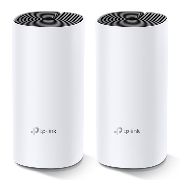 TP-LINK Deco M4 2-pack wireless router Dual-band (2.4 GHz / 5 GHz) Gigabit Ethernet Black,White