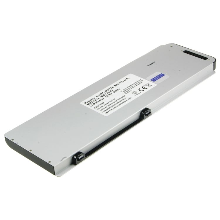 2-Power 10.8v, 6 cell, 50Wh Laptop Battery - replaces A1281