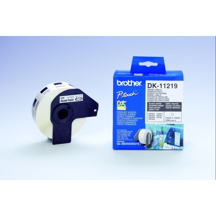 Brother DK-11219 printer label White