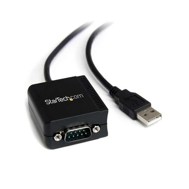 StarTech.com 1 Port FTDI USB to Serial RS232 Adapter Cable with Optical Isolation