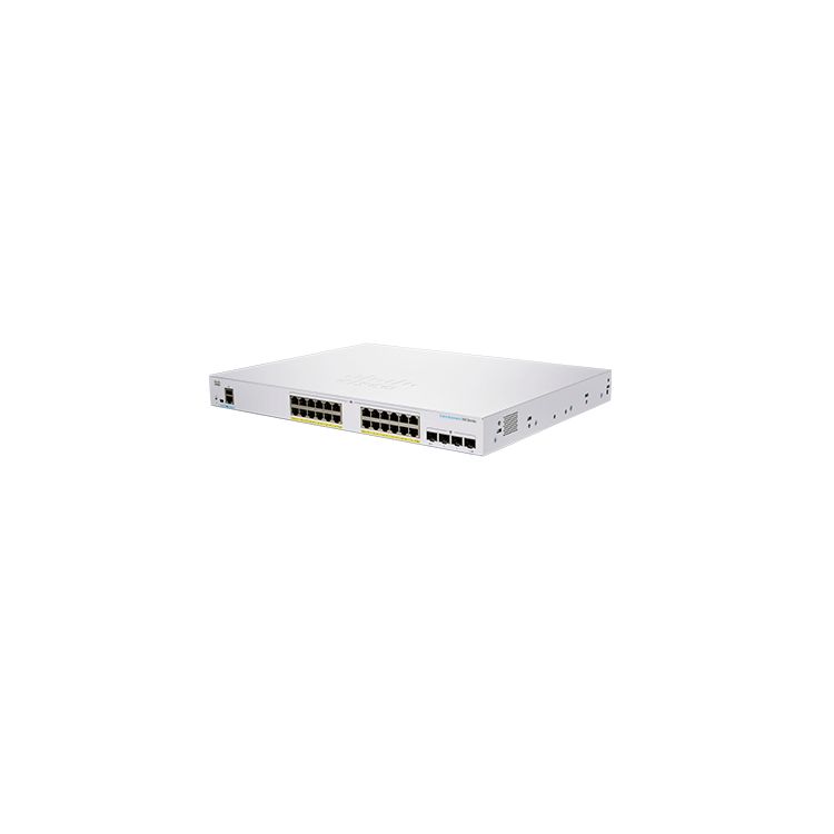 Cisco CBS350-24FP-4X-EU network switch Managed L2/L3 Gigabit Ethernet (10/100/1000) Silver