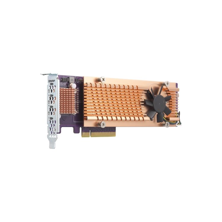 QNAP QM2-4P-384 interface cards/adapter PCIe Internal