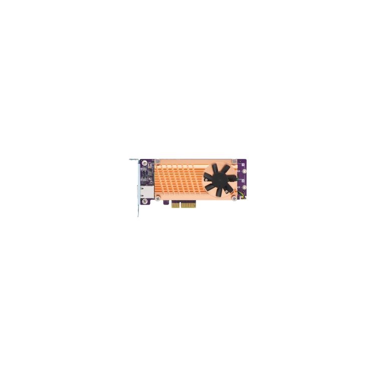 QNAP QM2-2S10G1TA interface cards/adapter M.2,RJ-45 Internal